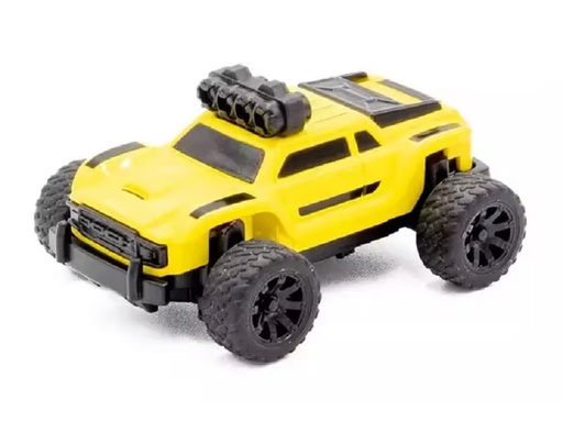 [90295132 1564749] Turbo Racing Micro Monster Truck TC-01, Gelb, RTR, 1:76