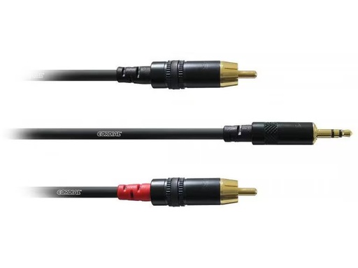 [90295163 289188] Cordial Audio-Kabel CFY 0.9 WCC 3.5 mm Klinke - Cinch 0.9 m