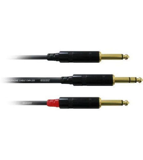 [90295232 289169] Cordial Audio-Kabel 6.3 mm Klinke - 6.3 mm Klinke 0.9 m