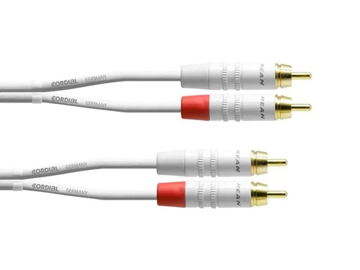[90295257 289330] Cordial Audio-Kabel CFU 3 CC-SNOW Cinch - Cinch 3 m