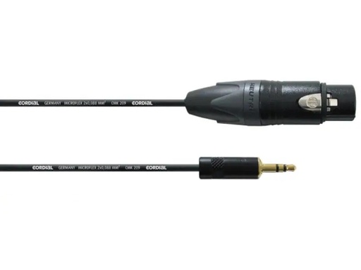 [90295260 336787] Cordial Audio-Kabel 3.5 mm Klinke - XLR 1.5 m
