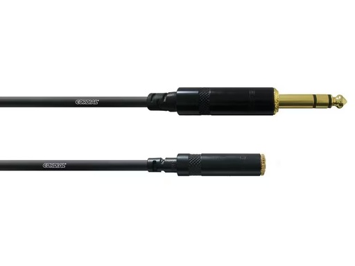 [90295339 277932] Cordial Audio-Kabel 6.3 mm Klinke - 3.5 mm Klinke 0.15 m