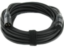 Cordial XLR-Kabel XLRm-XLRf 15 m, Schwarz