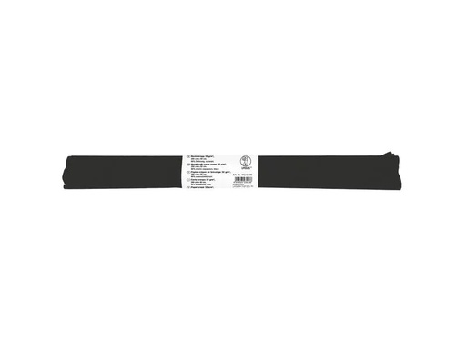 [90049319 1107473] URSUS Krepppapier 50 cm x 2.5 m, 32 g/m², Schwarz