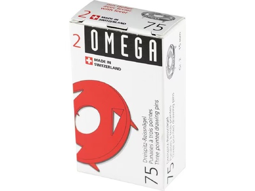 [90295583 1568860] Omega Reissnägel 15 mm 75 Stück