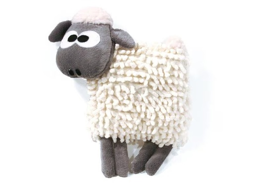 [90295607 1560534] SwissPet Hunde-Spielzeug Sheepy, 18 cm, Weiss