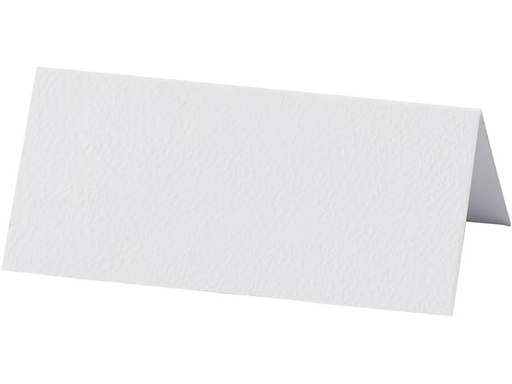 [90295640 1557067] Creativ Company Tischkarte 9 x 4 cm, 20 Stück, Weiss