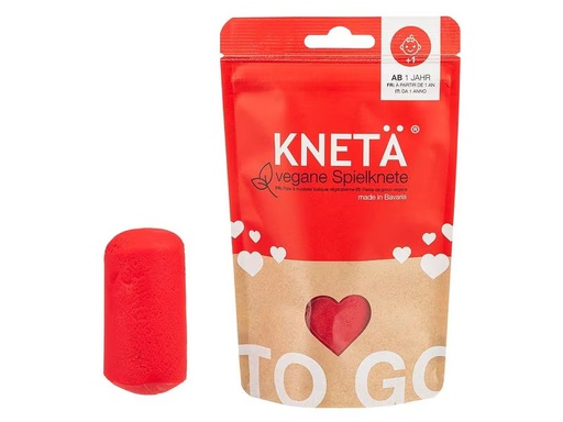 [90295717 1564977] KNETÄ Vegane Spielknete Rot 100 g