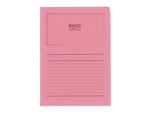 [90049360 868531] ELCO Sichthülle Ordo Classico A4 Rosa, 10 Stück