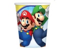 Amscan Einwegbecher Super Mario 266 ml, 8 Stück