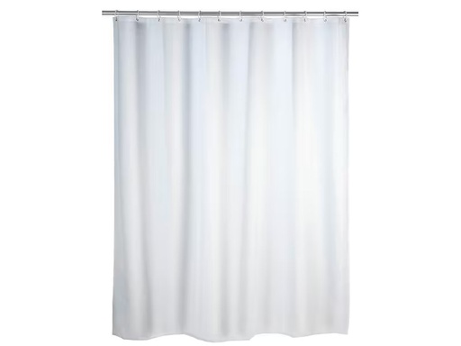 [90295929 1565695] Wenko Duschvorhang Uni 120 x 200 cm, Weiss