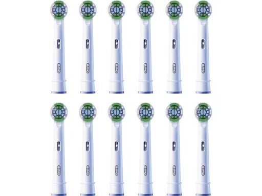 [90295946 1548727] Oral-B Zahnbürstenkopf Precision Clean 12 Stück, Weiss