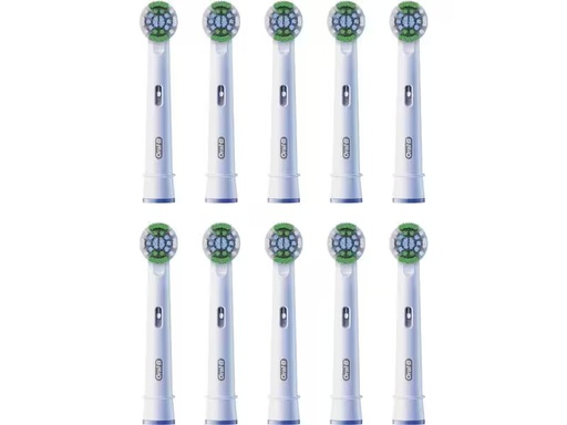 [90295973 1548735] Oral-B Zahnbürstenkopf Precision Clean 10 Stück, Weiss