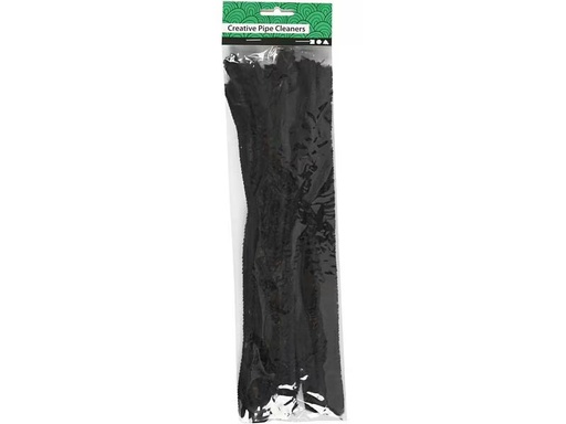 [90295980 1557022] Creativ Company Chenilledraht 15 mm, 15 Stück, Schwarz