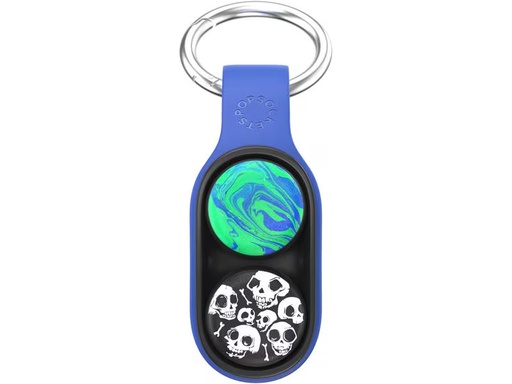 [90295997 1566552] PopSockets Schlüsselanhänger PopPucks Starter Pack Blue Jar