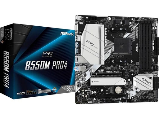 [90296077 1568218] ASRock Mainboard B550M Pro4