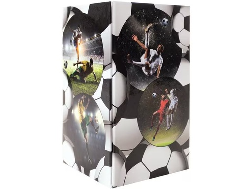 [90296127 1558078] HERMA Stiftehalter Fussball Schwarz