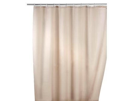 [90296200 1565701] Wenko Duschvorhang Anti-Schimmel 180 x 200 cm, Beige