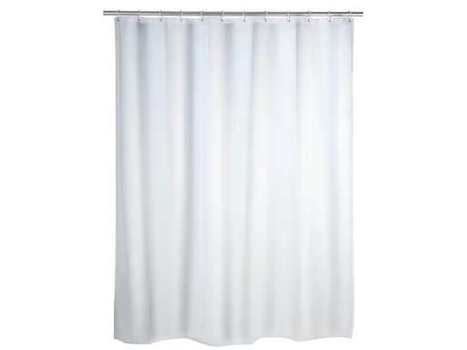 [90296207 1565700] Wenko Duschvorhang Anti-Schimmel 180 x 200 cm, Weiss
