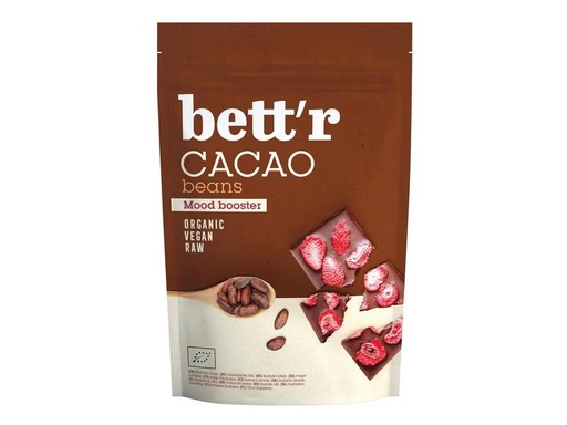 [90296210 1555462] Bett'r Bio Kakaobohnen roh 200 g