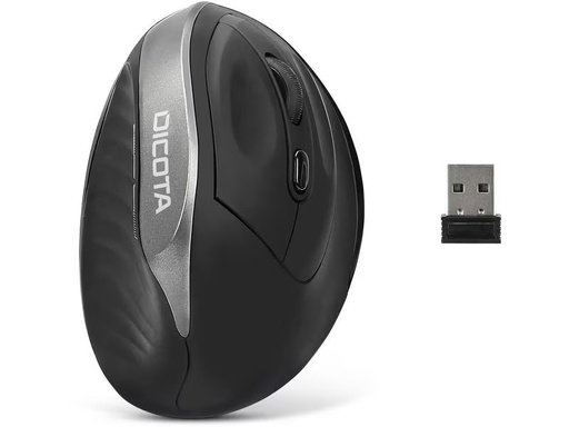 [90296213 1569305] DICOTA Ergonomische Maus RELAX Wireless