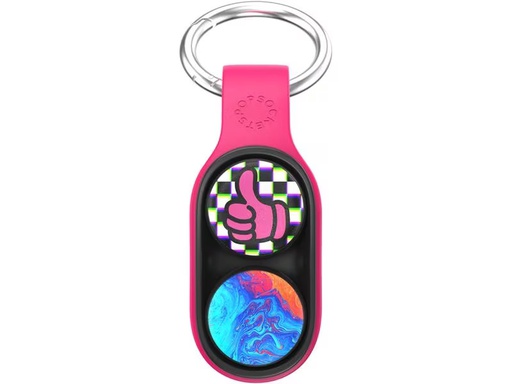[90296218 1566549] PopSockets Schlüsselanhänger PopPucks Starter Pack Pink Punk