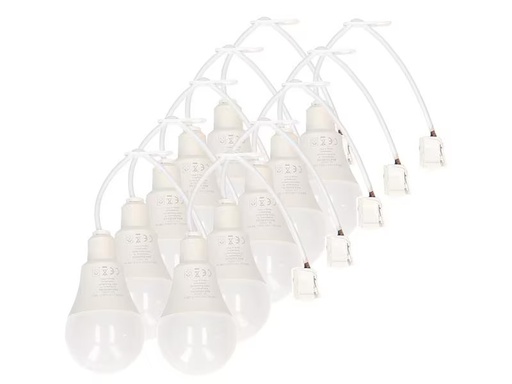 [90296245 1566249] Max Hauri Baustellenlampe LED 4000K, 10 Stück