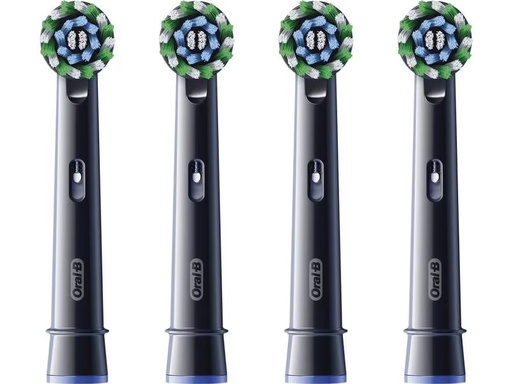 [90296424 1548714] Oral-B Zahnbürstenkopf CrossAction 1 Stück, Schwarz