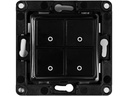 Shelly Shelly Wall Switch 4 schwarz