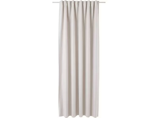 [90296652 1569068] Stotz Decor AG Nachtvorhang mit Faltenband Pinna 245 cm x 140 cm, Crème