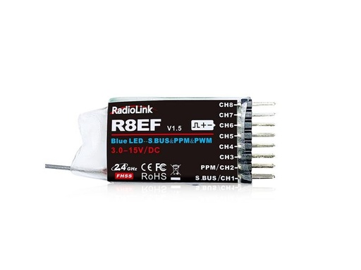 [90296667 1572359] RadioLink Empfänger R8EF 8-Kanal