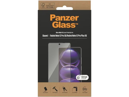 [90296770 1565928] Panzerglass Displayschutz Ultra Wide Fit Redmi Note 12 Pro / 12 Pro+