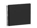 Semikolon Fotoalbum 23 x 24.5 cm Schwarz, 40 schwarze Seiten