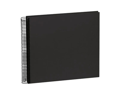 [90049480 789715] Semikolon Fotoalbum 23 x 24.5 cm Schwarz, 40 schwarze Seiten