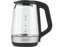 GOURMETmaxx Wasserkocher 1.7 l, Schwarz/Transparent