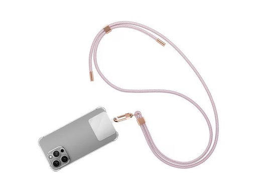 [90297128 1558777] 4smarts Tragegurt Universal PhonoLace Rose Gold