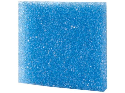 [90297184 1563287] Hobby Aquaristik Filterzubehör Filterschaum grob, Blau, 50 x 50 x 3 cm