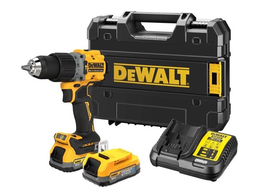 [90297346 1425853] DeWalt Akku-Schlagbohrschrauber 18 V, 2x 1.7 Ah Akku, Kit