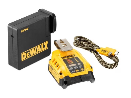 [90297433 1425867] DeWalt Ladegerät mit Powerbank-Funktion