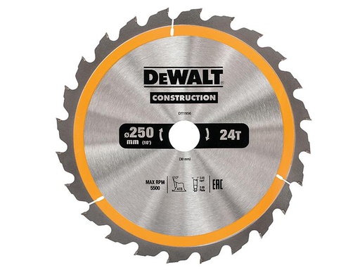 [90297477 1426311] DeWalt Kreissägeblatt 250 x 30 mm, 24 WZ