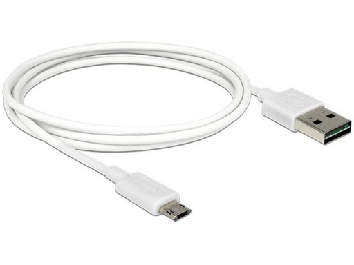 [90049536 430836] Delock USB 2.0-Kabel EASY-USB USB A - Micro-USB B 1 m
