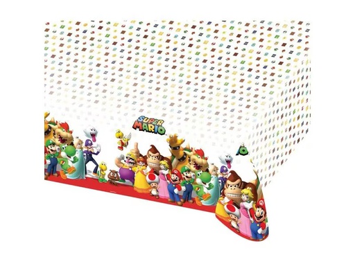 [90297694 1565263] Amscan Tischdecke Super Mario 120 x 180 cm