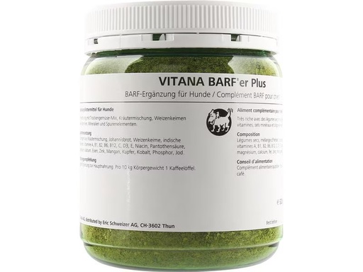 [90297766 1568296] Vitana Hunde-Nahrungsergänzung Barfer Plus, 320 g