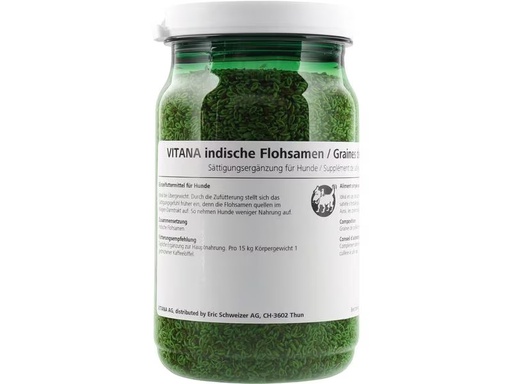 [90297795 1568302] Vitana Hunde-Nahrungsergänzung Indische Flohsamen, 150 g