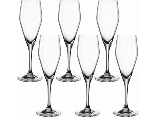 [90297836 1563597] Leonardo Sektglas Twenty4 220 ml, 1 Stück, Transparent