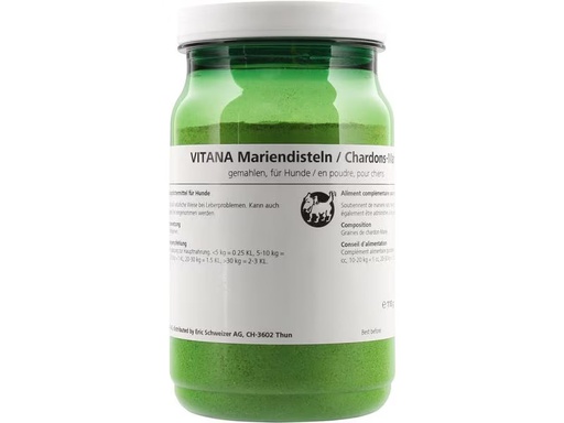 [90297971 1568305] Vitana Hunde-Nahrungsergänzung Mariendisteln, 110 g