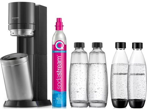 [90298046 1571092] Sodastream Wassersprudler DUO Megapack XL Schwarz