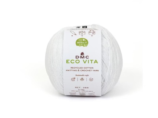 [90298435 1557248] DMC Wolle Eco Vita 100 g, Weiss