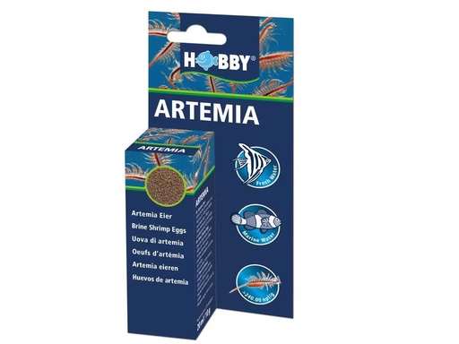 [90298446 1563306] Hobby Aquaristik Aufzuchtsfutter Artemia Eier, 20 ml