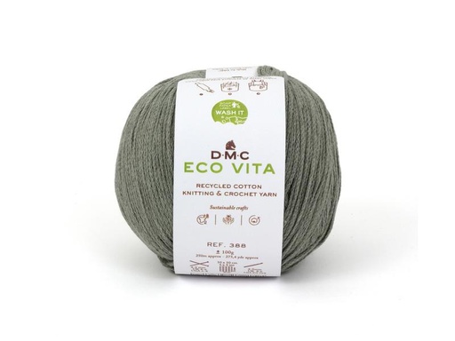 [90298488 1557269] DMC Wolle Eco Vita 100 g, Moosgrün